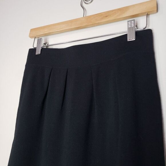 Luisa Cerano Size 8 Medium Black Pleated Mini Skirt - Picture 4 of 8